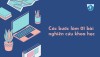 CÁC BƯỚC LÀM BÀI NGHIÊN CỨU KHOA HỌC