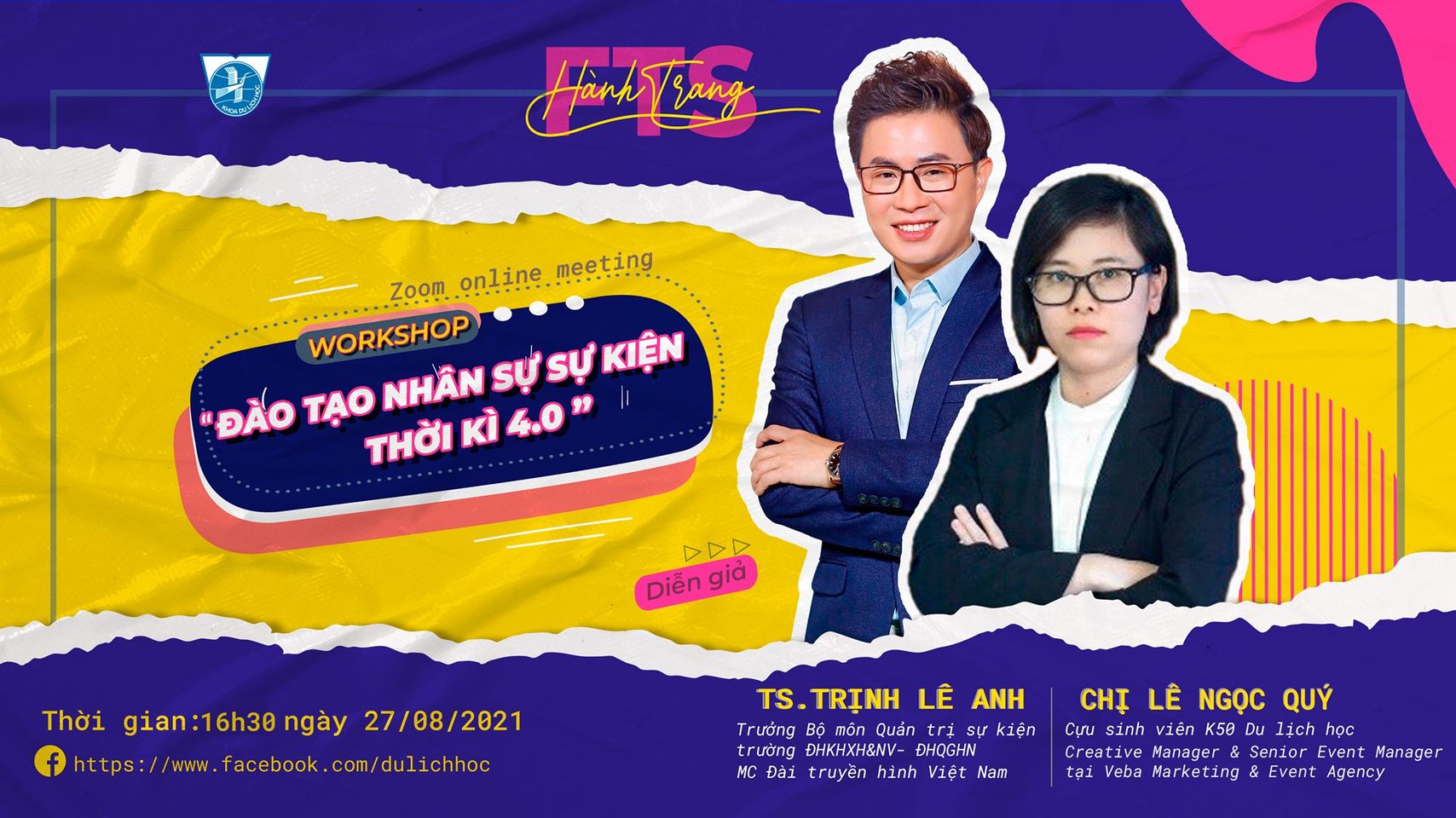 WORKSHOP: ĐÀO TẠO NHÂN SỰ SỰ KIỆN THỜI KỲ 4.0