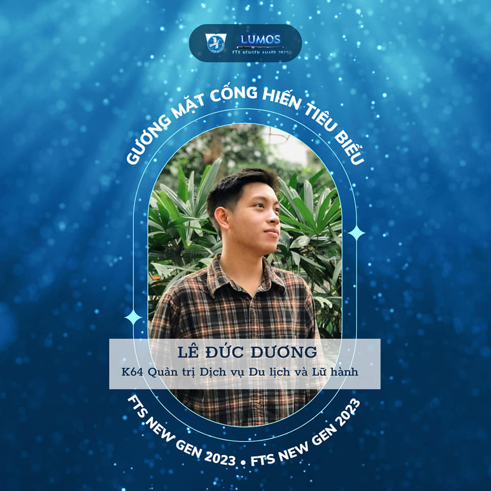 Lê Đức Dương - K64 QTDVDL&LH