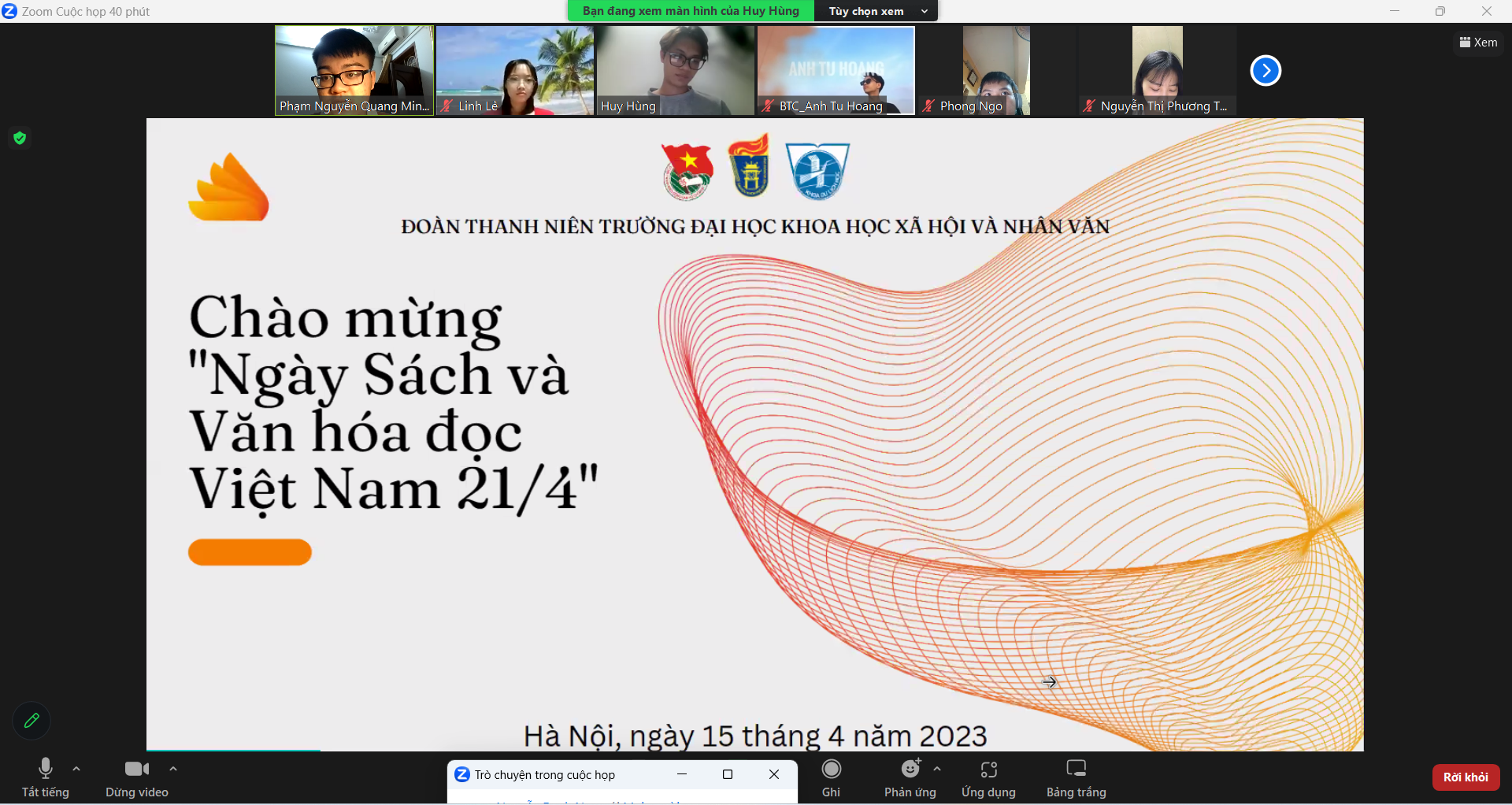 Chào mừng "Ngày Sách và Văn hóa đọc Việt Nam 21/4"