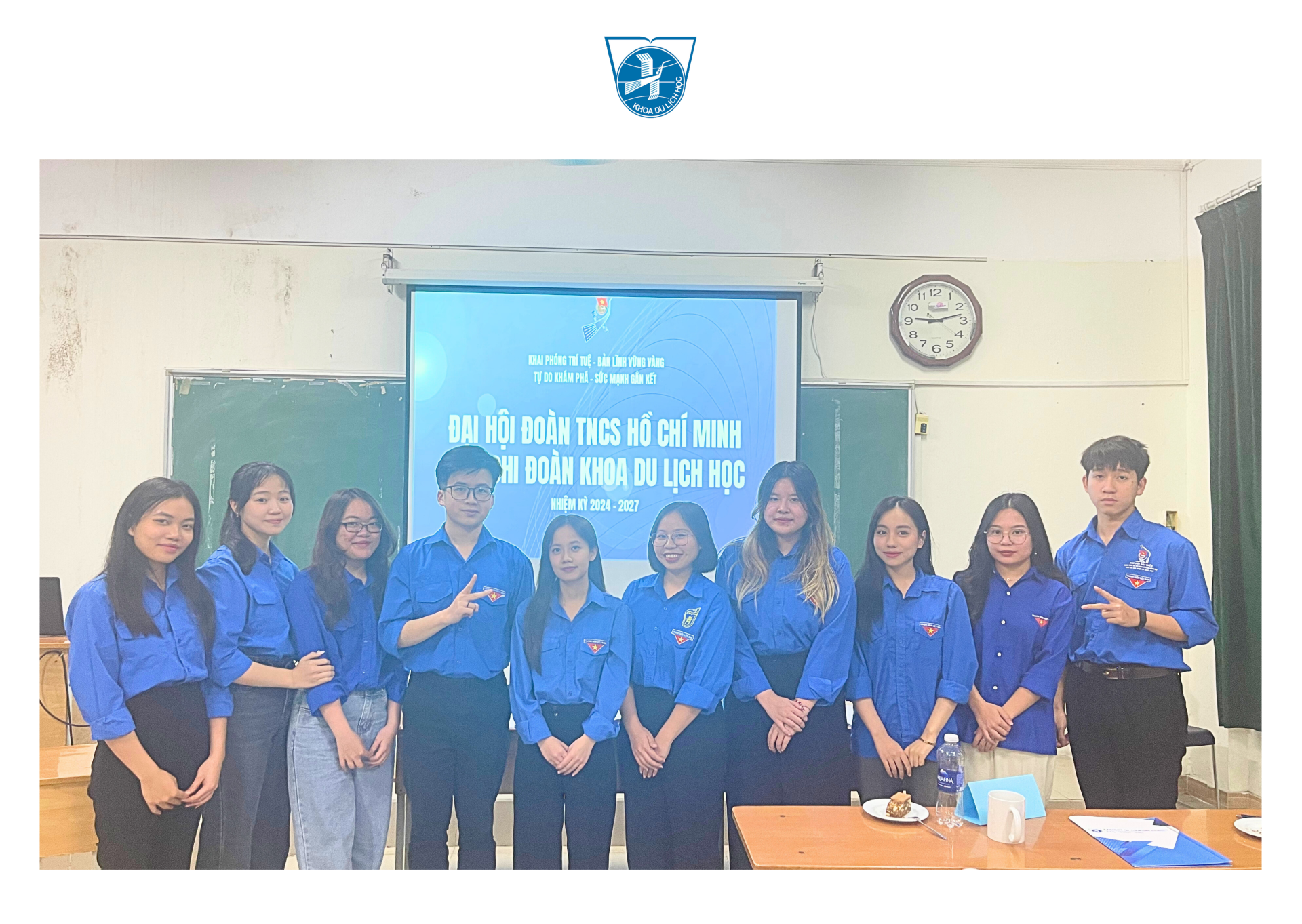 RECAP ĐẠI HỘI LIÊN CHI ĐOÀN KHOA DU LỊCH HỌC - NHIỆM KỲ 2024 - 2027