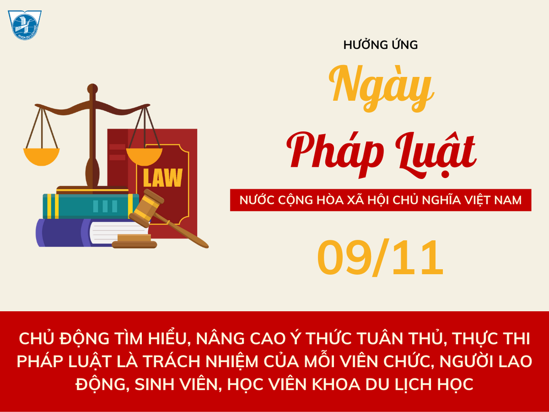 HƯỞNG ỨNG NGÀY PHÁP LUẬT NƯỚC CỘNG HOÀ XÃ HỘI CHỦ NGHĨA VIỆT NAM - 09/11/2023