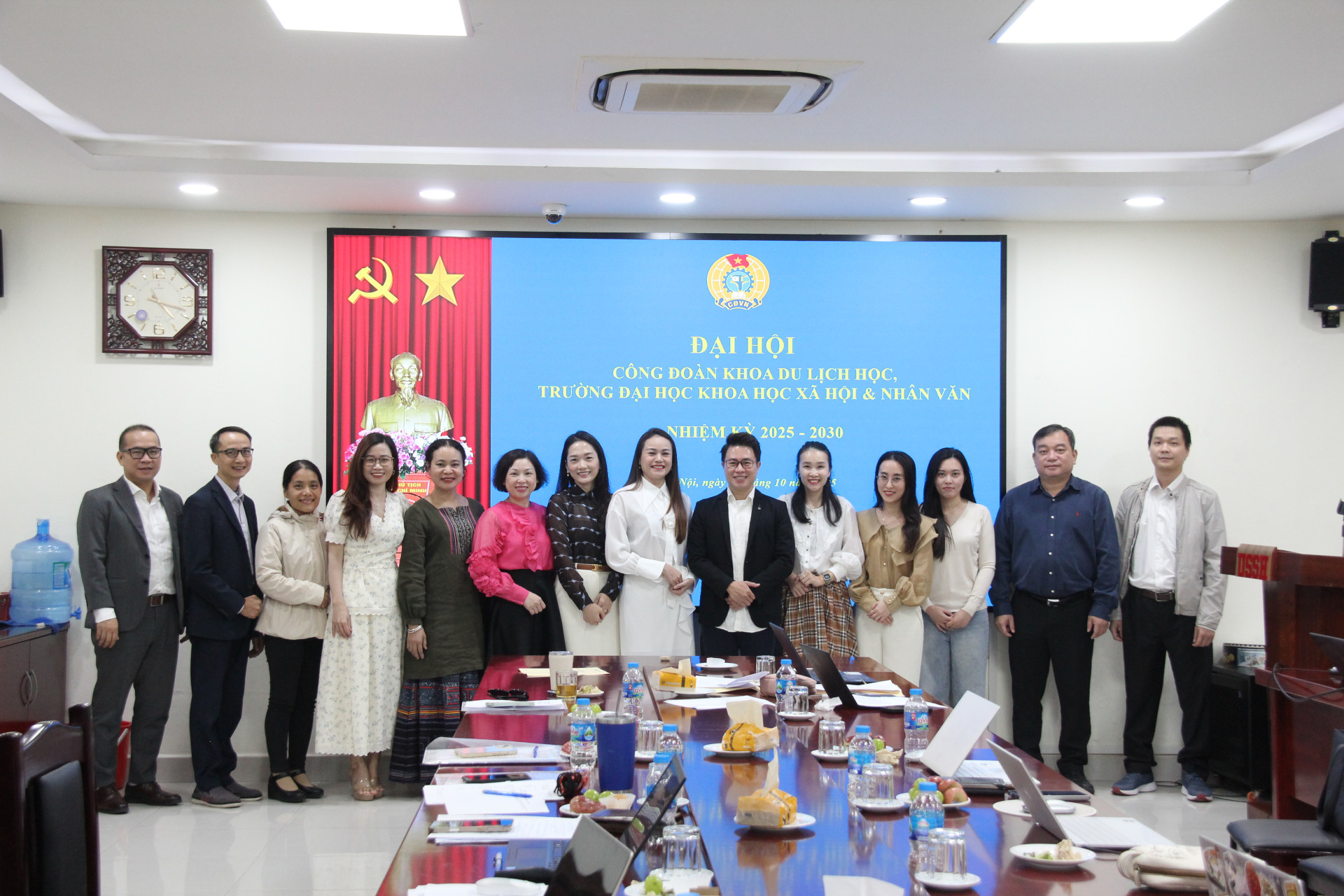 ĐẠI HỘI CÔNG ĐOÀN KHOA DU LỊCH HỌC NHIỆM KỲ 2025-2030