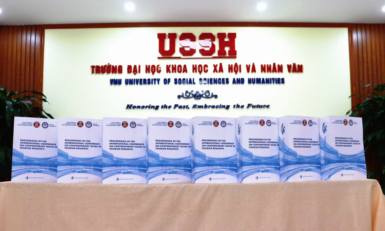 RA MẮT KỶ YẾU HỘI THẢO KHOA HỌC QUỐC TẾ “NHỮNG VẤN ĐỀ ĐƯƠNG ĐẠI TRONG NGHIÊN CỨU DU LỊCH”